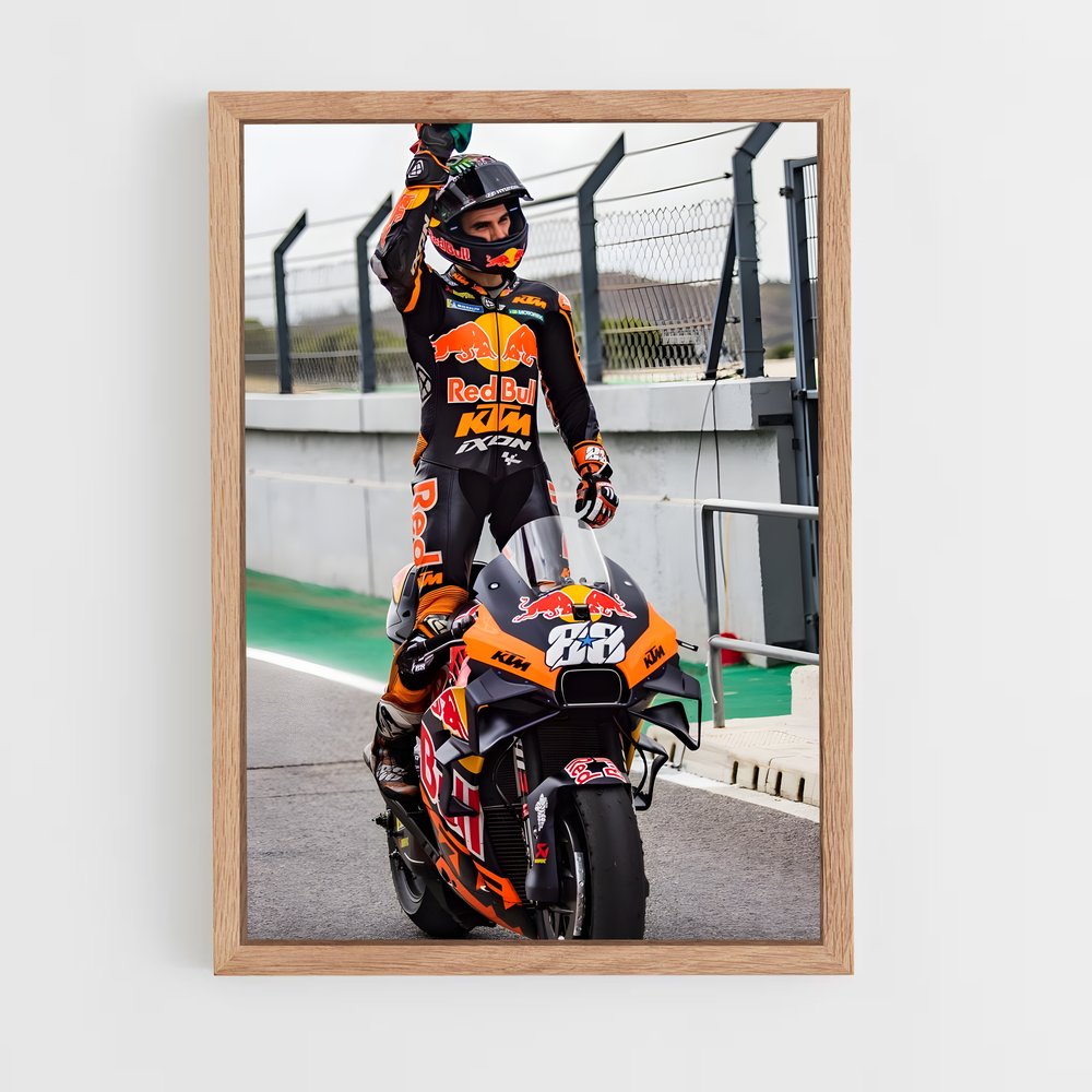 Poster MotoGP RC spectaculaire – affiche KTM Moto (vue 4)